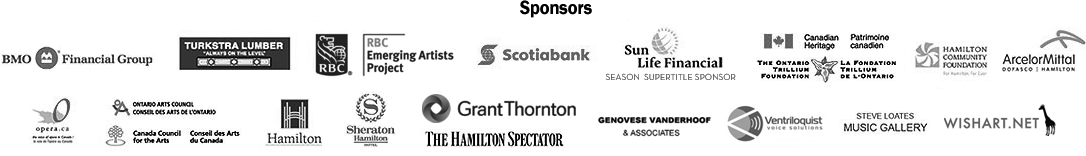 Opera Ontario Sponsors